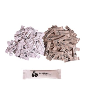 Lote Azúcar Blanco, Moreno y Sacarina Personalizadas 32,000 Sobres