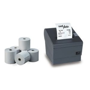 48 Rollos Térmicos 80x80 para Impresora TPV